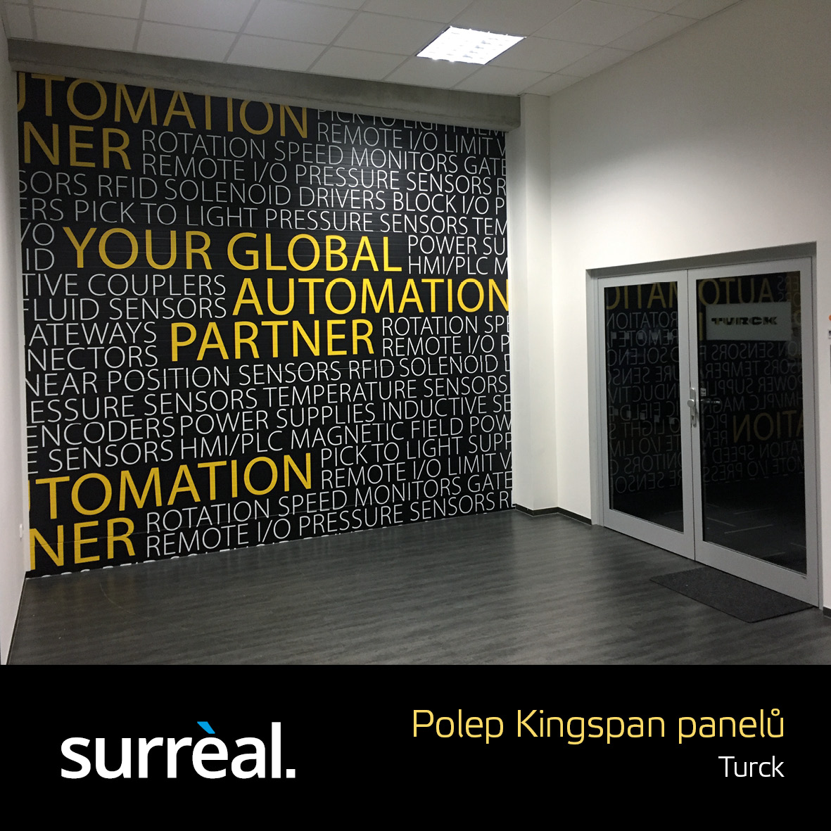 Polepené Kingspan panely
