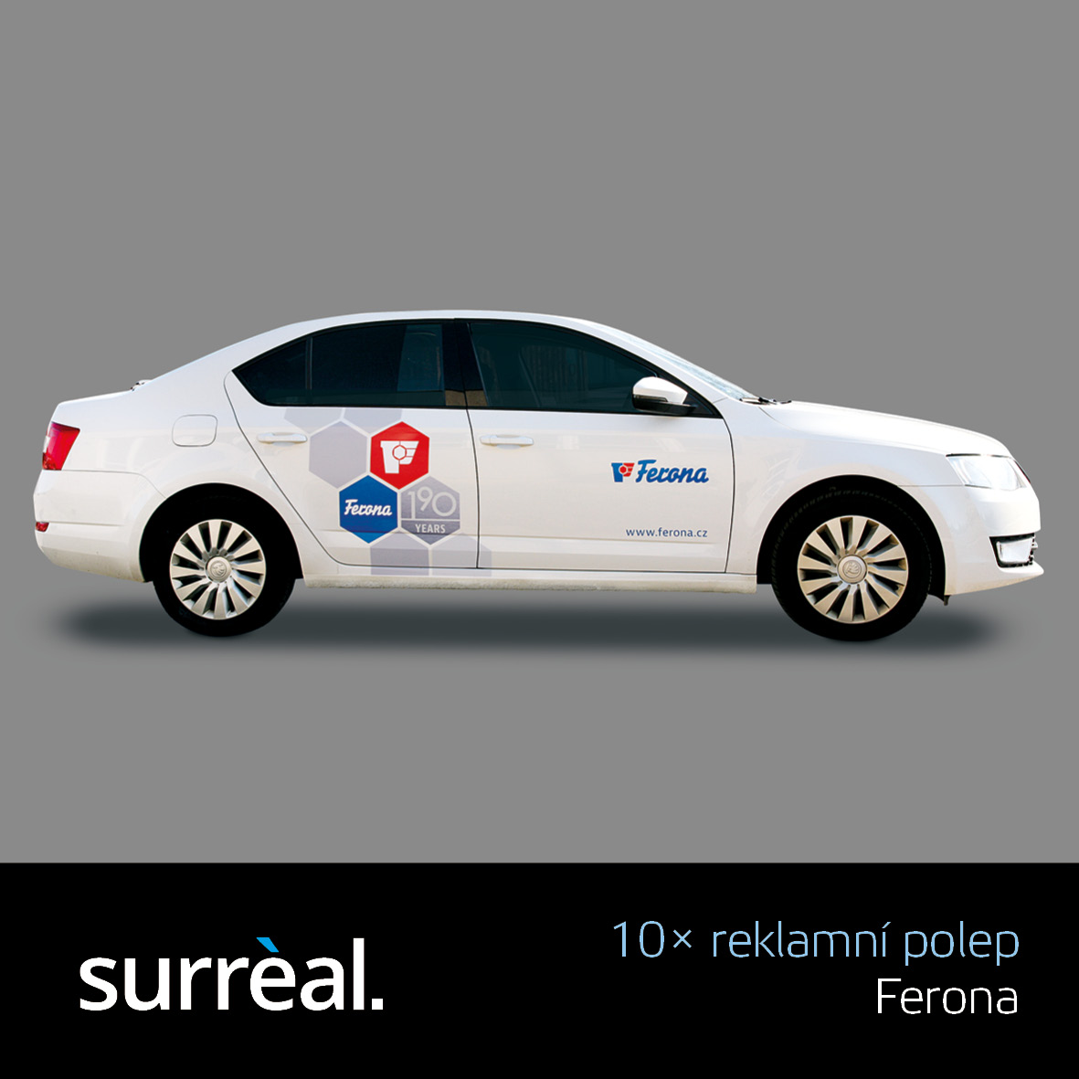 10x polep pro Feronu