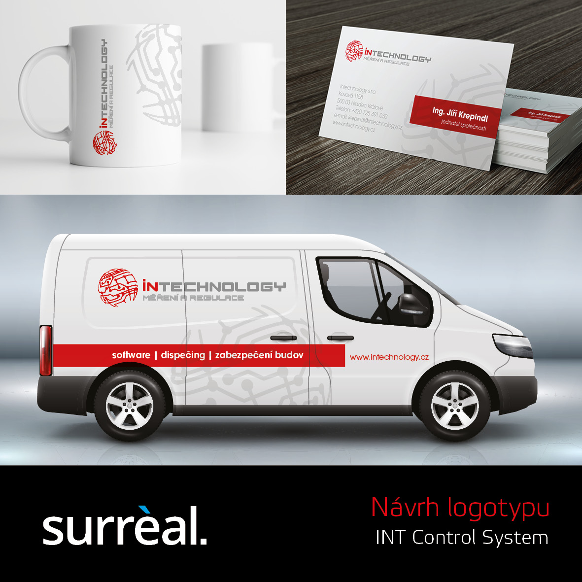 Návrhy logotypu a corporate identity