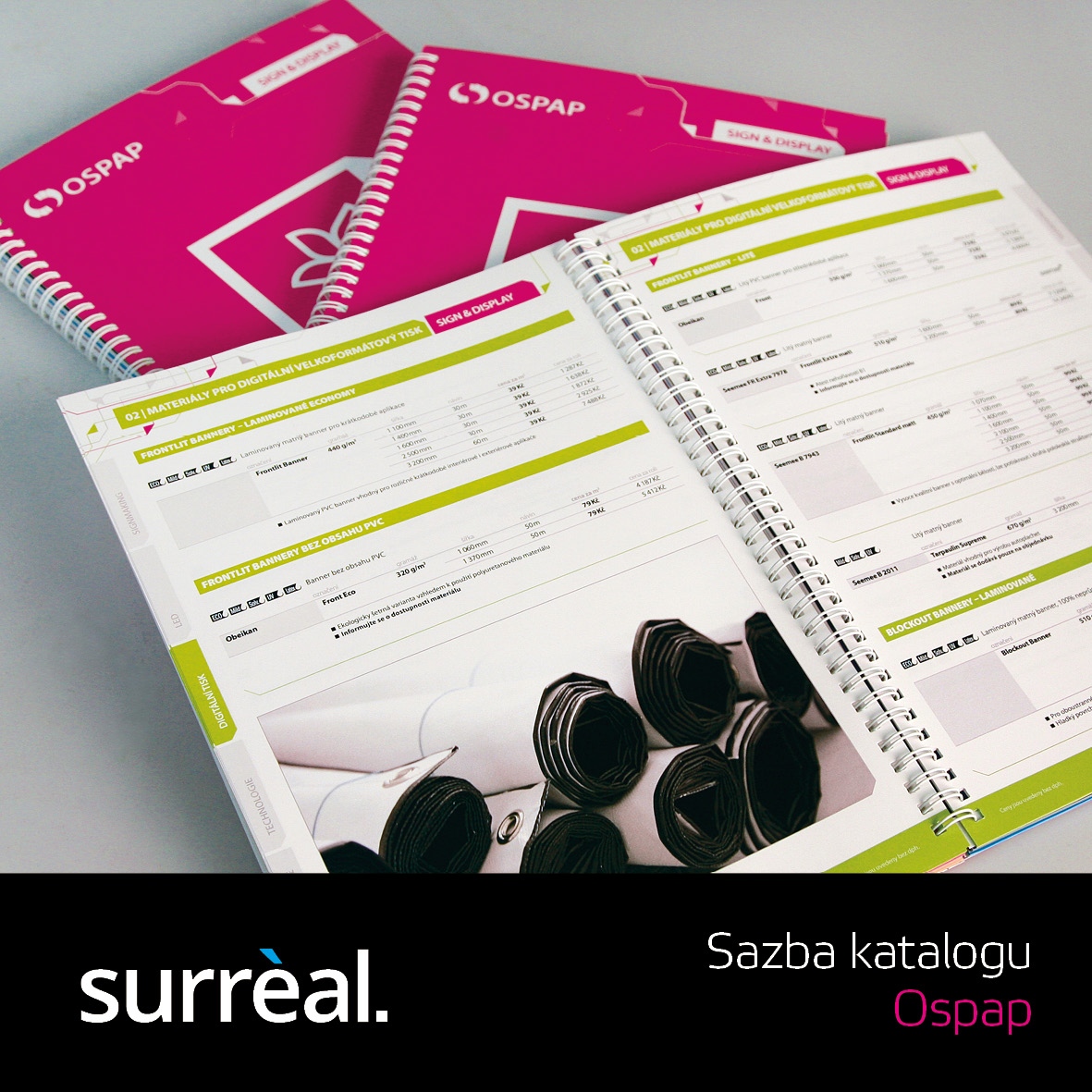 Sazba katalogů